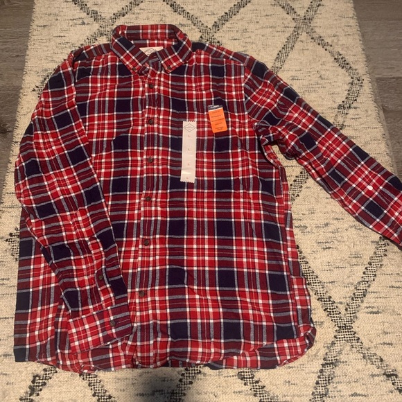 Men’s long sleeve button up flannel shirt bundle - Picture 3 of 9
